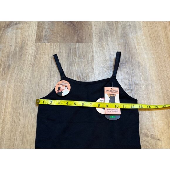 Shapermint Essentials Womens Black Shaping Cami L NWT - Picture 4 of 6